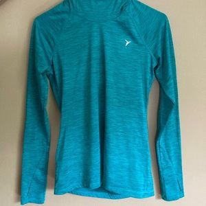 Old Navy Semi Fitted Lightweight Running Hoodie XS (extra small) excellent cond!